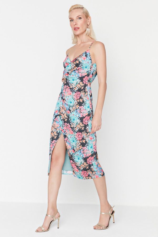 Trendyol Ženska haljina Trendyol Multicolor