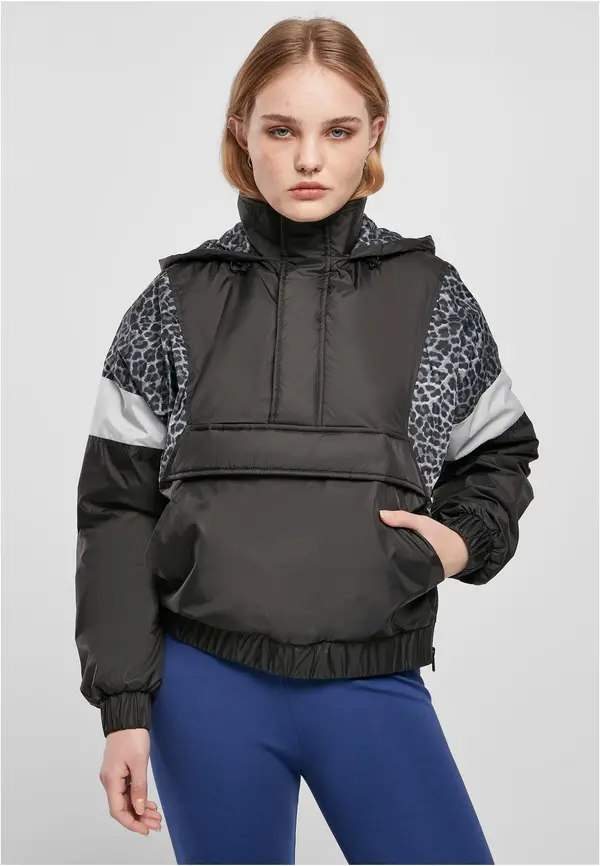 Urban Classics Ženska jakna s leopard printom