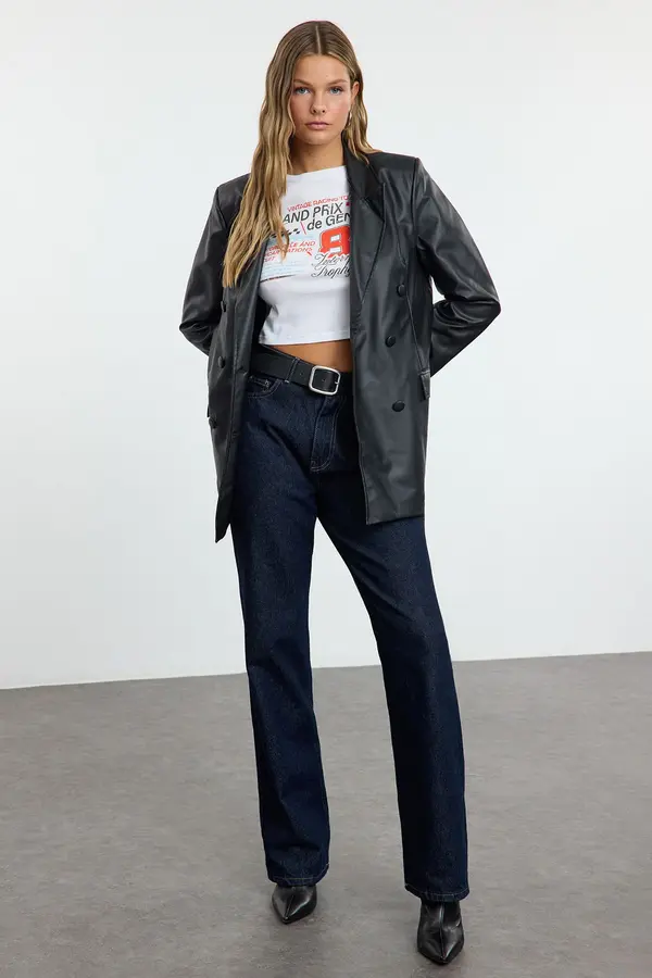 Trendyol Ženska jakna Trendyol Leather