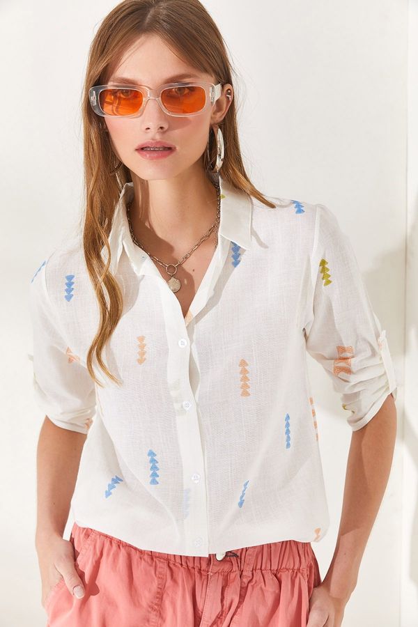 Olalook Ženska košulja Olalook Indigo