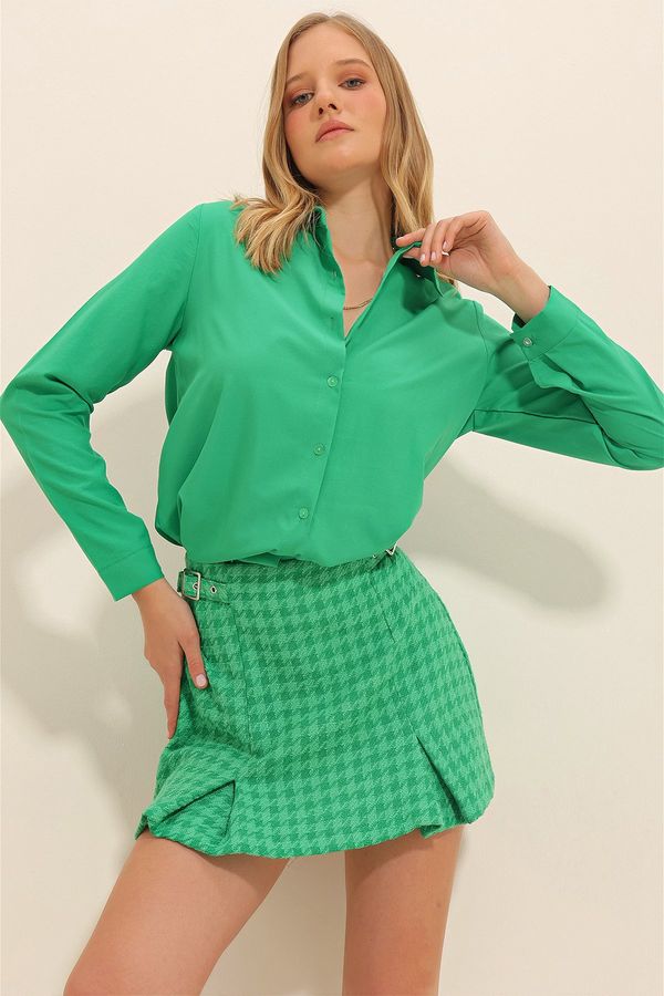 Trend Alaçatı Stili Ženska košulja Trend Alaçatı Stili