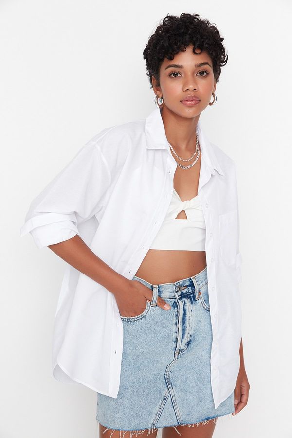Trendyol Ženska košulja Trendyol Boyfriend