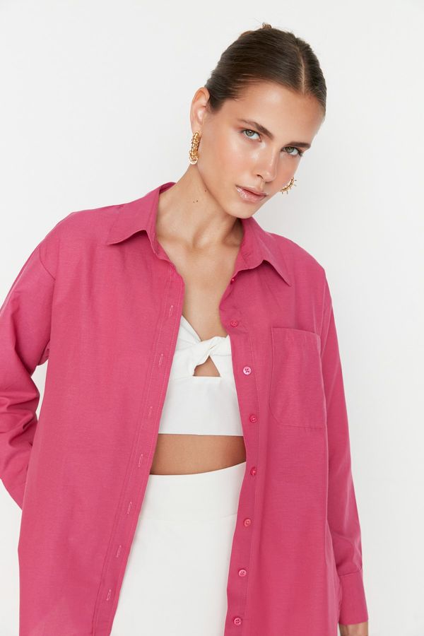 Trendyol Ženska košulja Trendyol Boyfriend