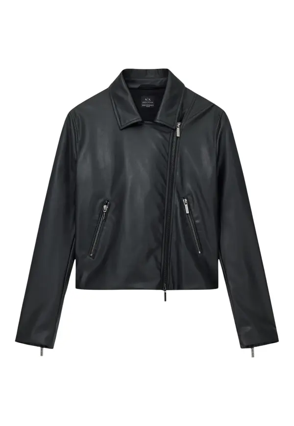 Armani Ženska kožna jakna Armani Exchange