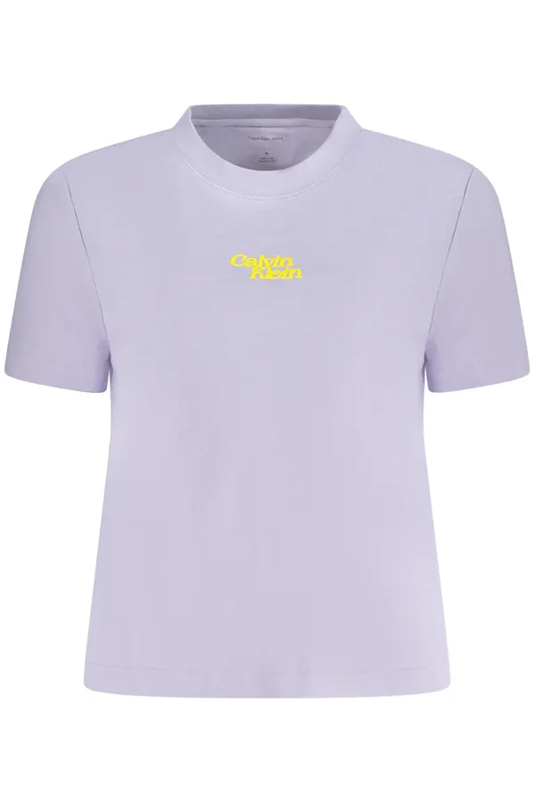 Calvin Klein Ženska ljubičasta majica kratkih rukava marke Calvin Klein