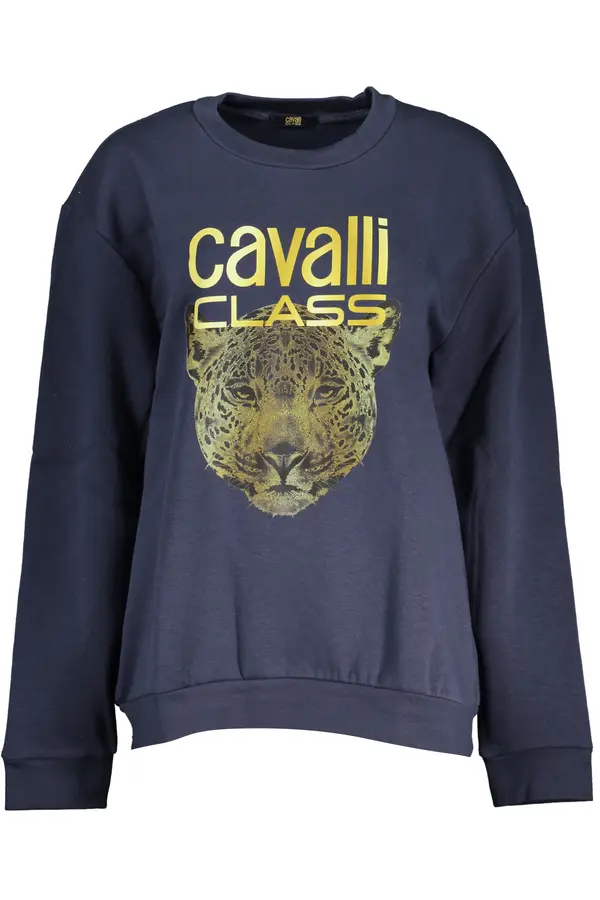 Cavalli Class Ženska majica Cavalli Class bez patentnog zatvarača plave boje