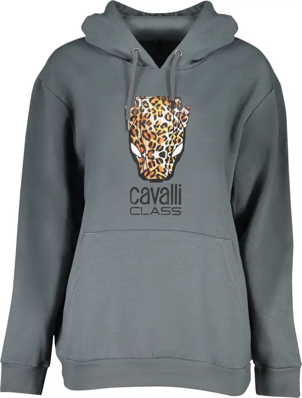 Cavalli Class Ženska majica Cavalli Class bez patentnog zatvarača, siva