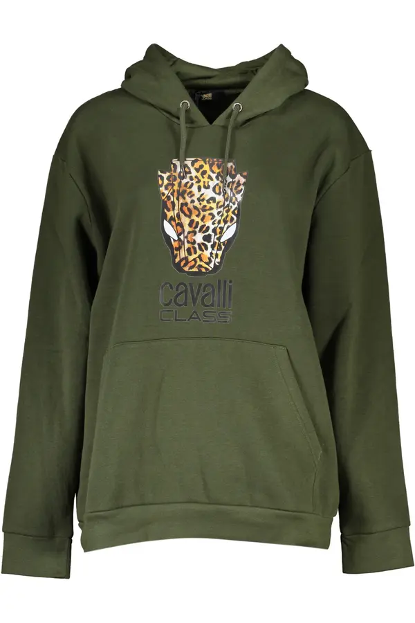 Cavalli Class Ženska majica Cavalli Class bez patentnog zatvarača, zelena