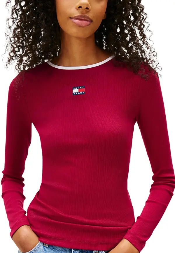 Tommy Hilfiger Jeans Ženska majica dugih rukava Tommy Hilfiger