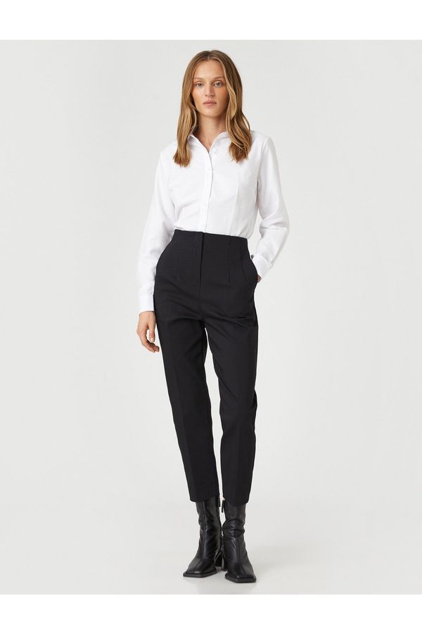 Koton Ženska majica Koton 3SAK60012UW/White