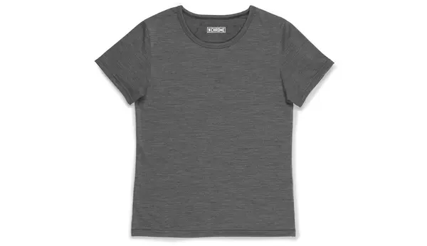 Chrome Ženska majica kratkih rukava Chrome Merino siva