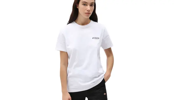 Dickies Ženska majica kratkih rukava Dickies kratkih rukava Ruston W bijela