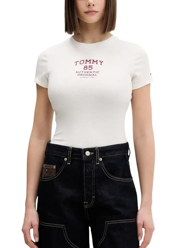 Tommy Hilfiger Jeans Ženska majica kratkih rukava Tommy Hilfiger