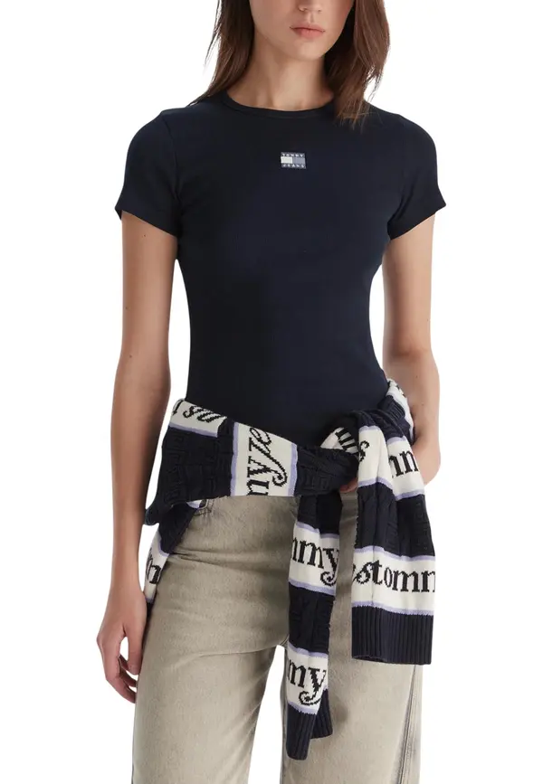 Tommy Hilfiger Jeans Ženska majica kratkih rukava Tommy Hilfiger