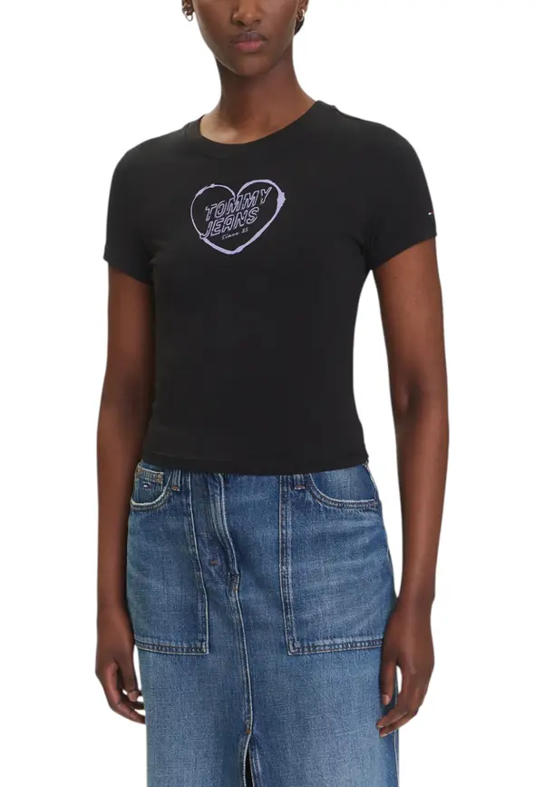 Tommy Hilfiger Jeans Ženska majica kratkih rukava Tommy Hilfiger