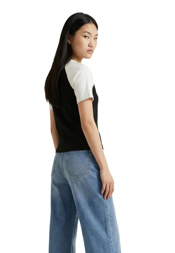 Tommy Hilfiger Jeans Ženska majica kratkih rukava Tommy Hilfiger