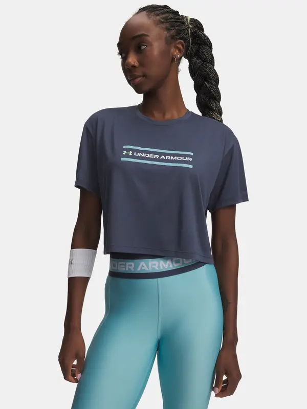 Under Armour Ženska majica kratkih rukava Under Armour Tech Branded Crop