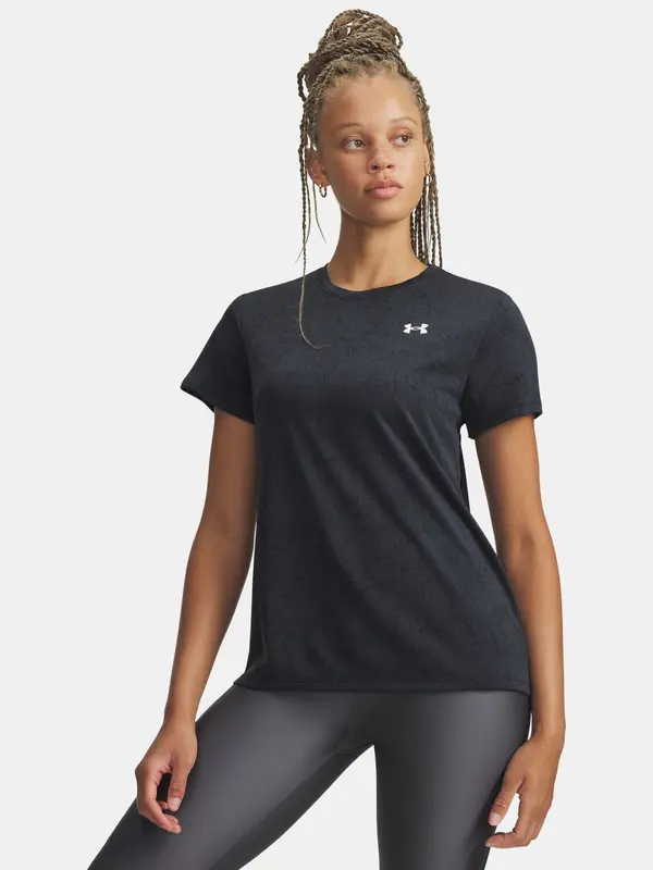 Under Armour Ženska majica kratkih rukava Under Armour Tech Pixelate SSC-BLK