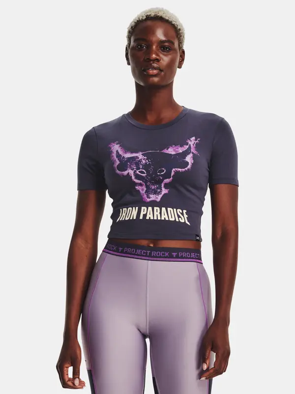 Under Armour Ženska majica kratkih rukava Under Armour UA Pjt Rck Disrupt Bull SS-GRY
