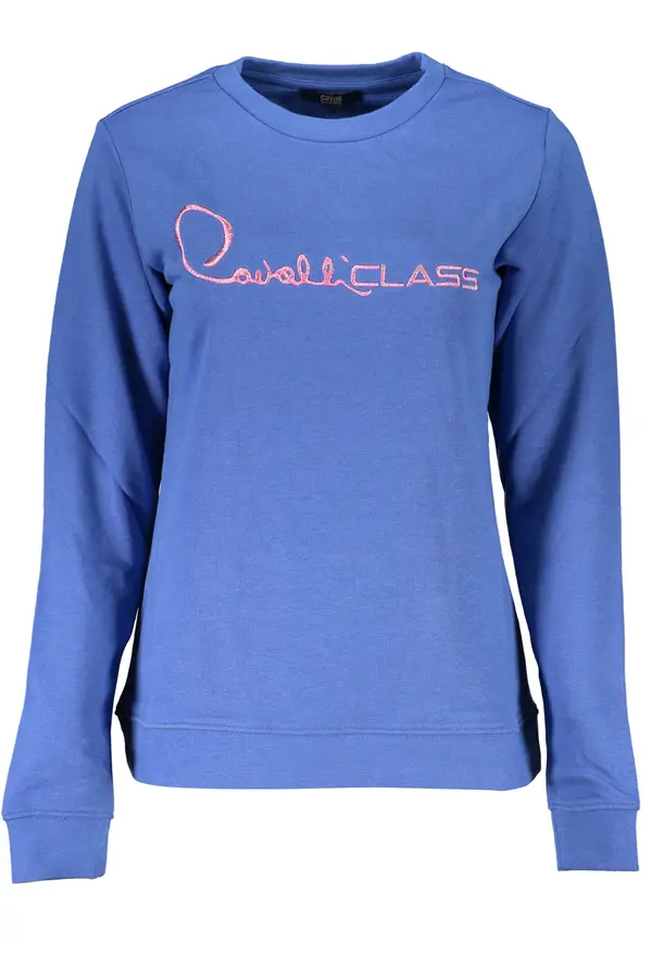 Cavalli Class Ženska majica s kapuljačom CAVALLI CLASS plave boje