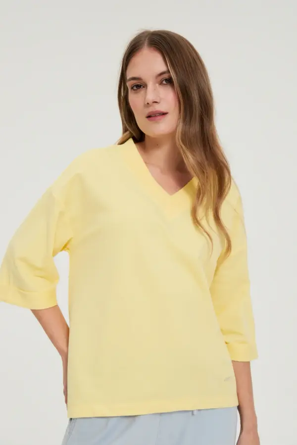 Marisse Ženska majica s kapuljačom Marisse L-BL-4908