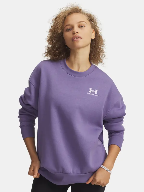 Under Armour Ženska majica s kapuljačom Under Armour UA Icon Fleece OS Crew