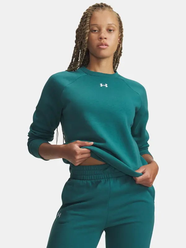 Under Armour Ženska majica s kapuljačom Under Armour UA Rival Fleece Crew