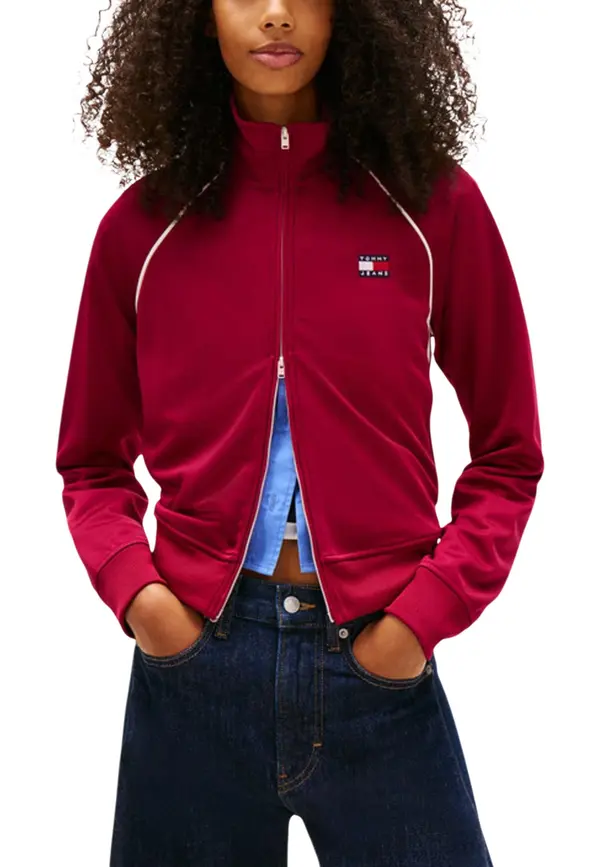 Tommy Hilfiger Jeans Ženska majica s patentnim zatvaračem Tommy Hilfiger
