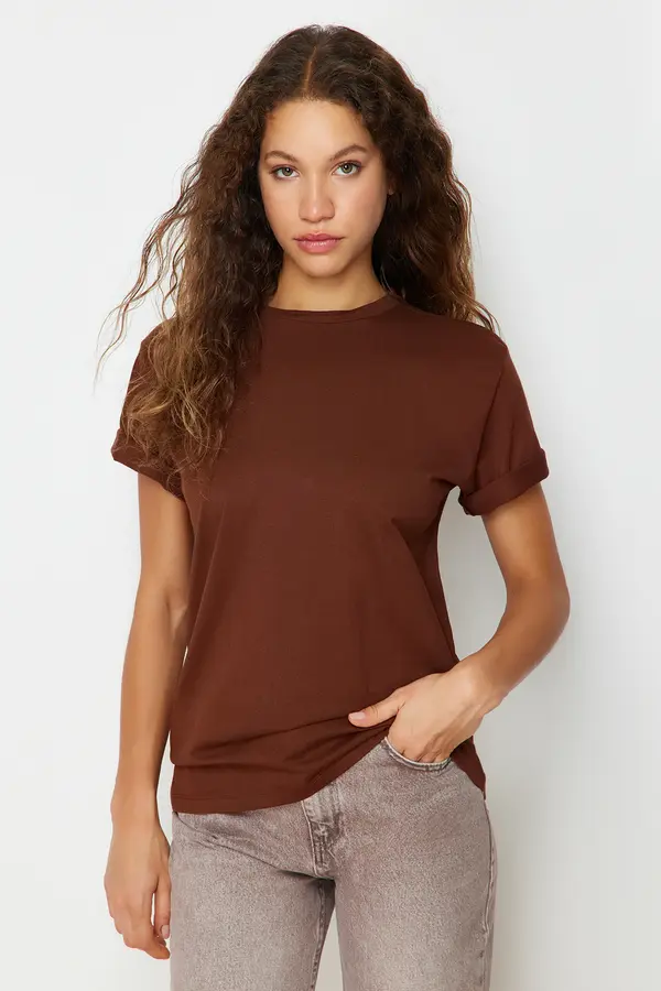 Trendyol Ženska majica Trendyol Boyfriend