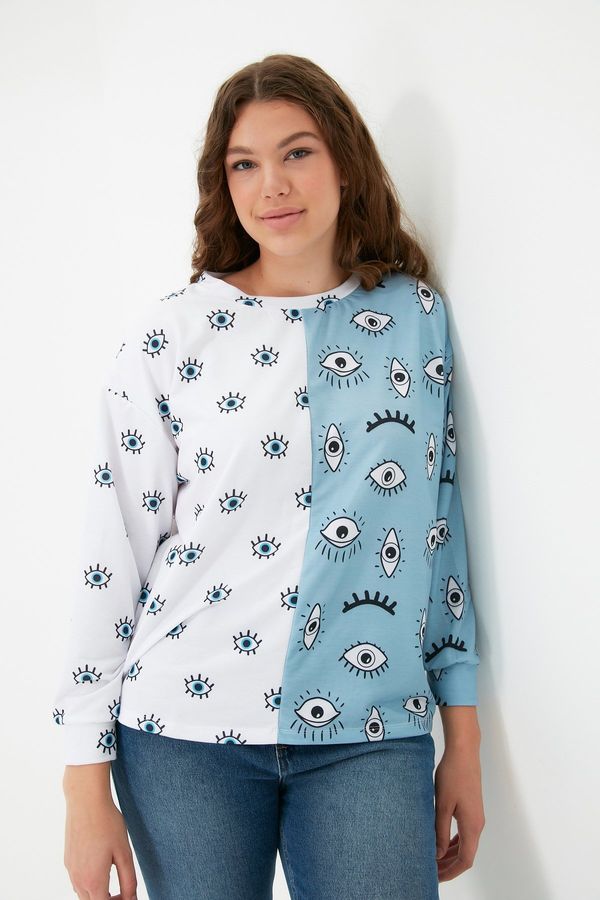 Trendyol Ženska majica Trendyol Printed