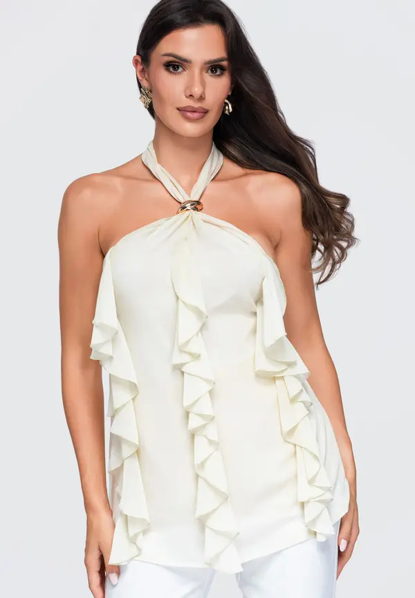 Ombre Ženska ombre bluza širokog kroja