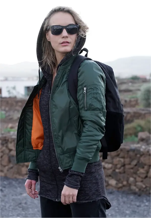 Urban Classics Ženska osnovna bomber jakna maslina