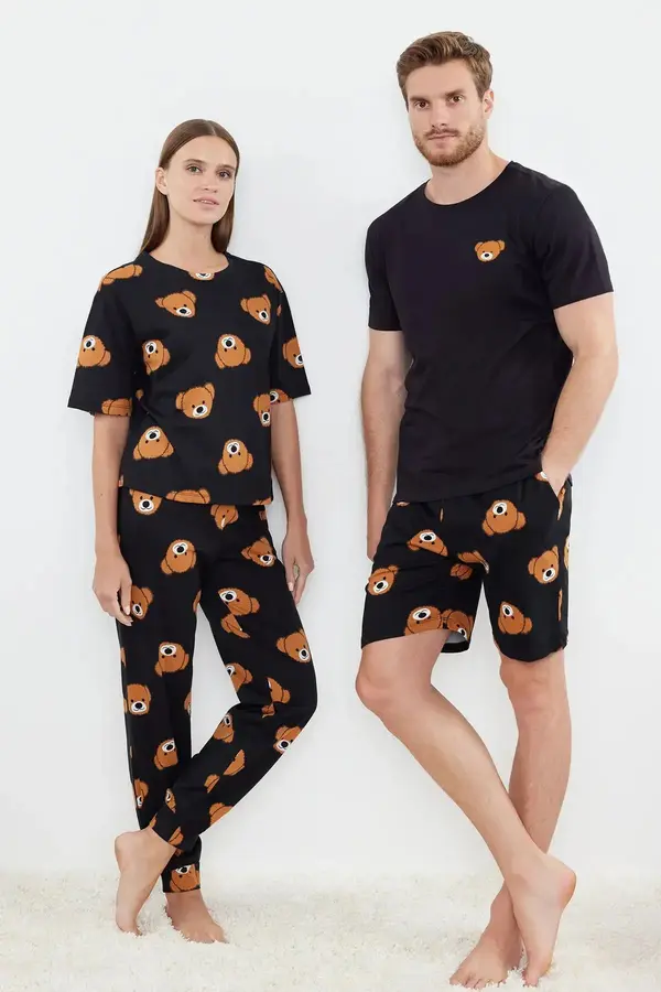 Trendyol Ženska pidžama -komplet Trendyol Printed