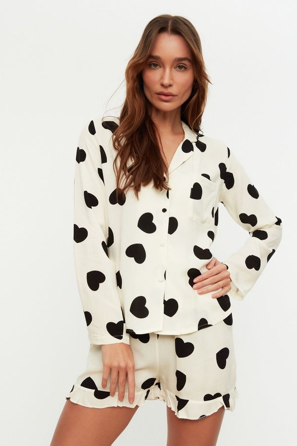 Trendyol Ženska pidžama Trendyol Patterned