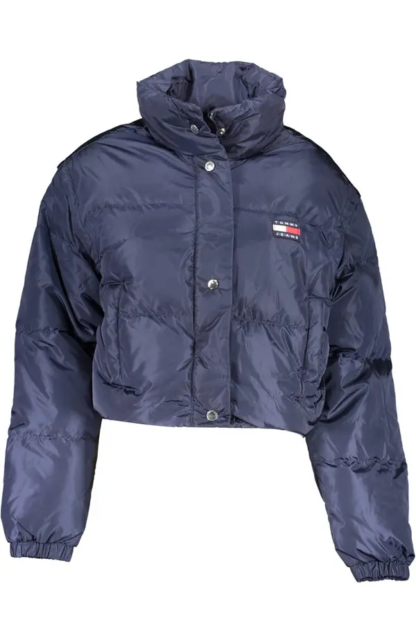 Tommy Hilfiger Ženska plava prošivena jakna Tommy Hilfiger