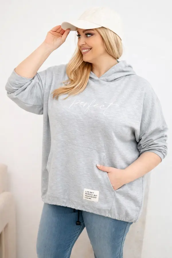 Kesi Włoski Ženska plus size majica s printom Kesi Włoski