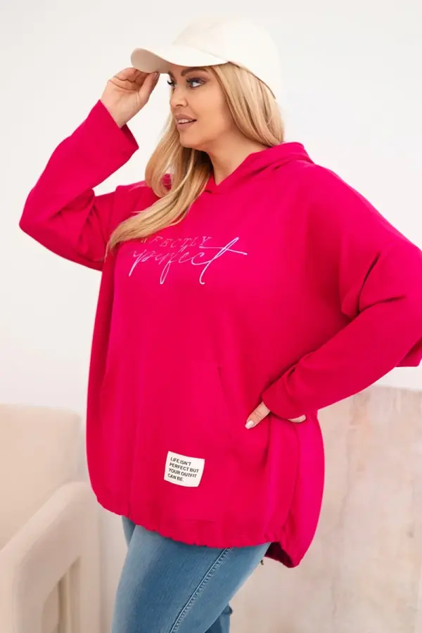 Kesi Włoski Ženska plus size majica s printom Kesi Włoski