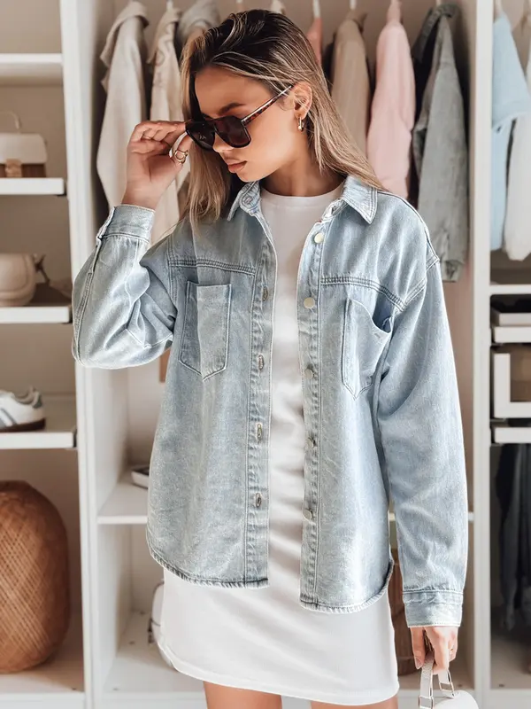 DStreet Ženska prevelika traper jakna BLUEDIVA