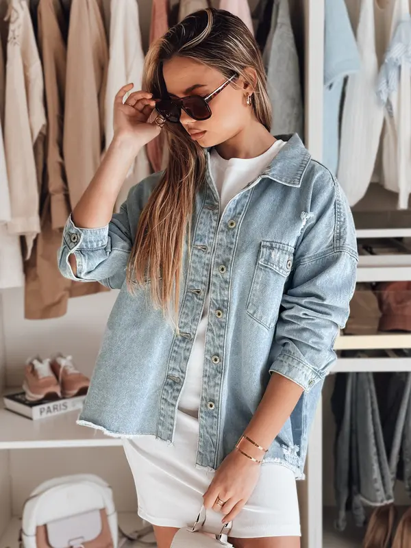 DStreet Ženska prevelika traper jakna TONACIO