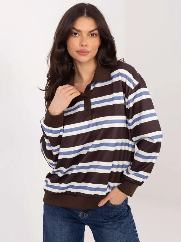 Italy Moda Ženska prugasta bluza
