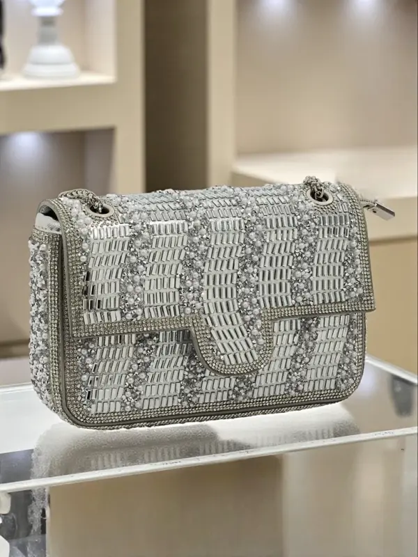 Resti Ženska Resti clutch torbica s kubnim cirkonom