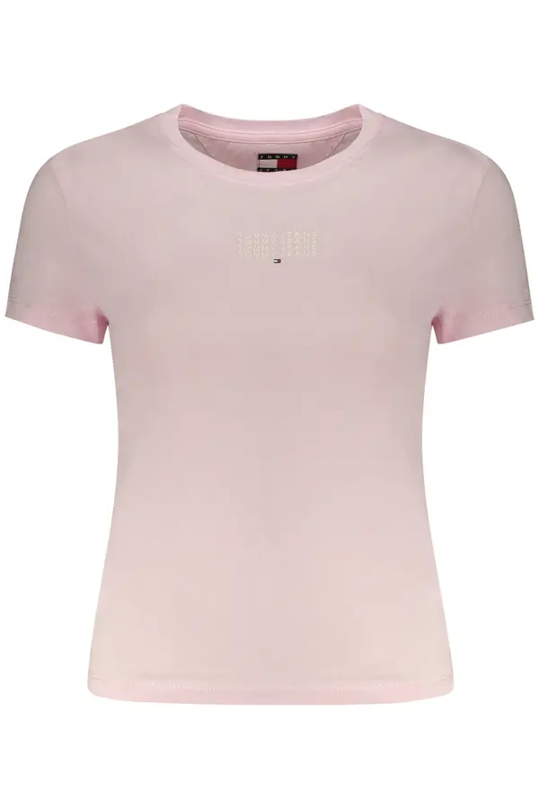 Tommy Hilfiger Ženska roza majica kratkih rukava