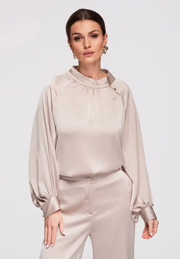 Edoti Ženska satenska bluza Edoti OW-TS
