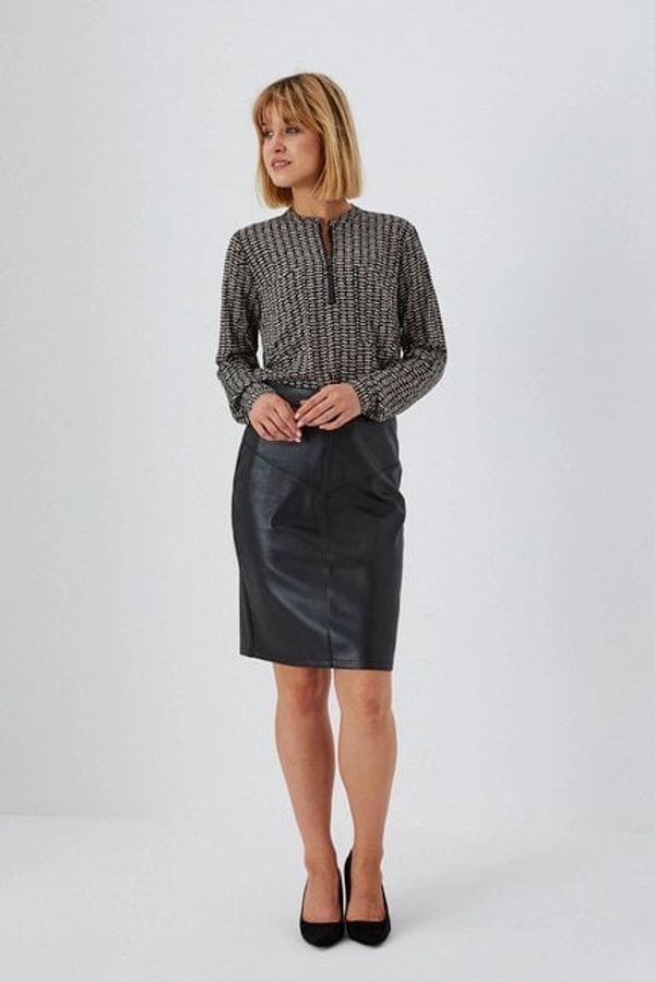 Moodo Ženska suknja  Moodo Faux leather