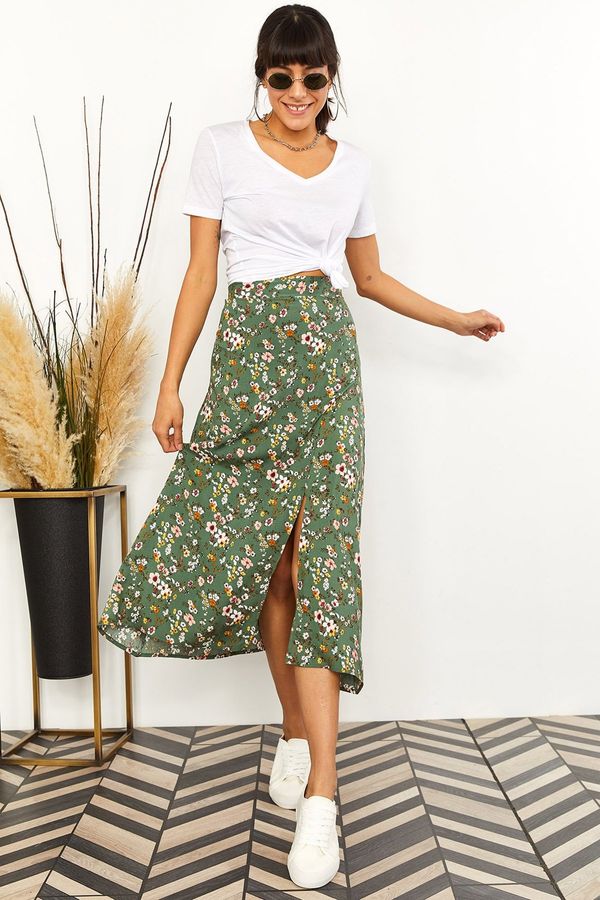 Olalook Ženska suknja Olalook Floral