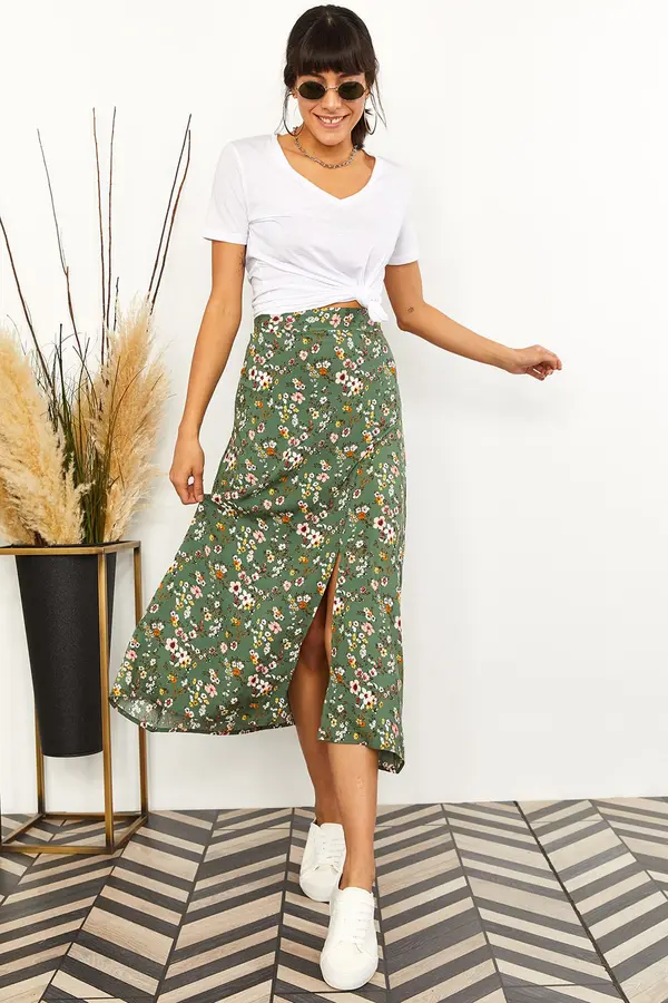 Olalook Ženska suknja Olalook Floral