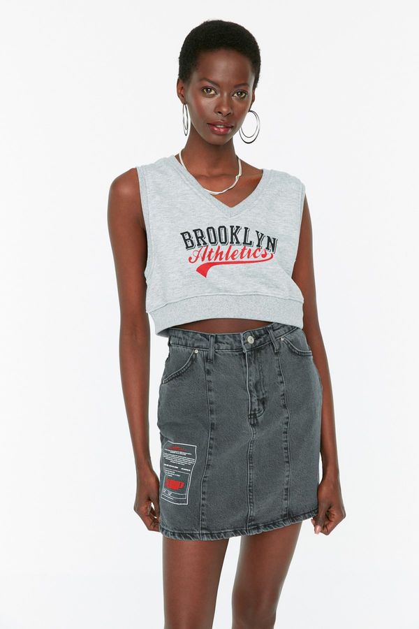 Trendyol Ženska suknja Trendyol Denim