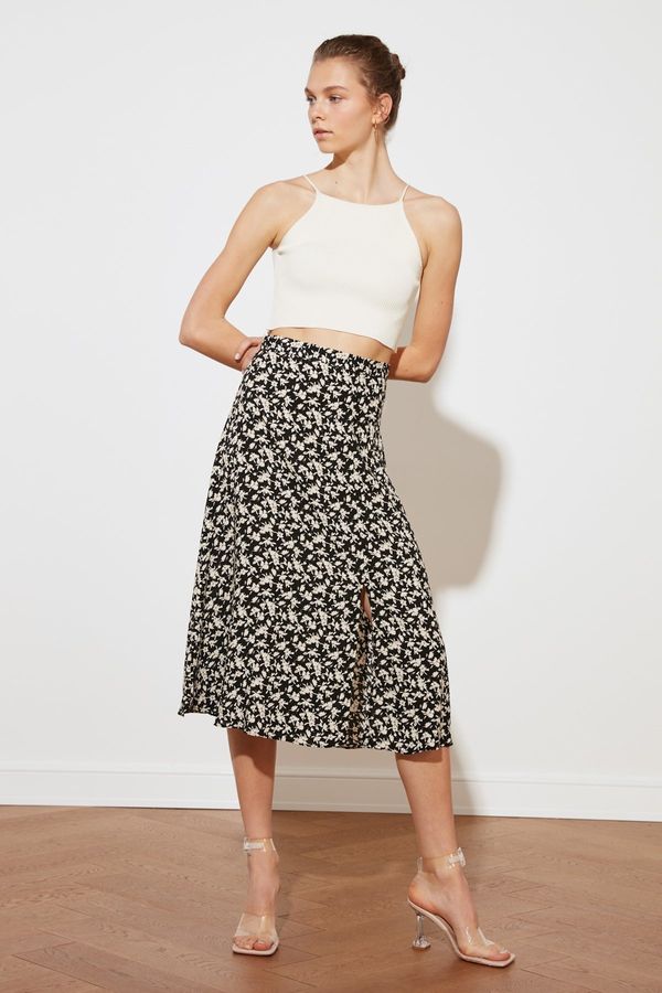 Trendyol Ženska suknja Trendyol Floral Patterned