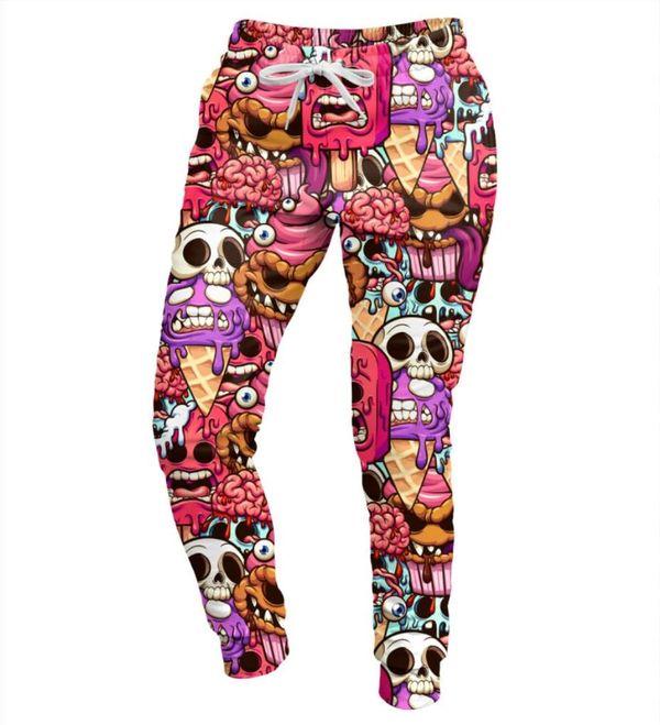 Mr. GUGU & Miss GO Ženska trenirka - donji dio Mr. GUGU & Miss GO ZOMBIE ICE CREAM