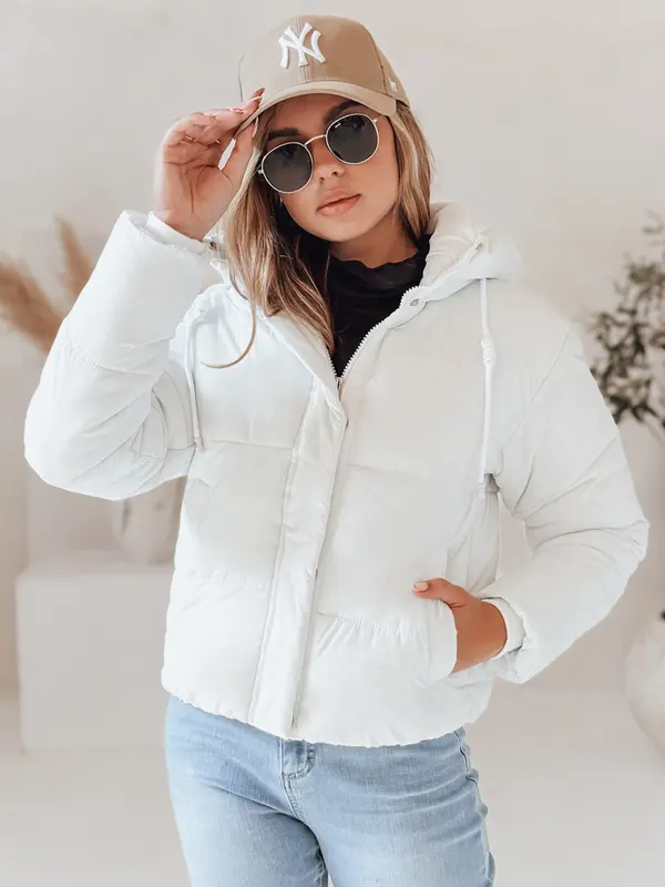 DStreet Ženska zimska jakna SNOWLIKE bijela